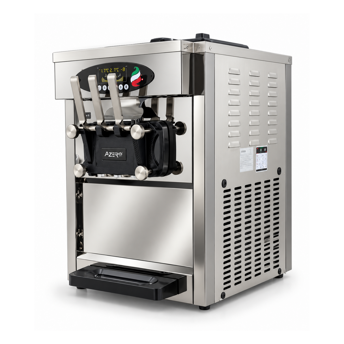 Máquina Helado Soft Profesional 3 Boquillas 30 lts/h con bomba de aire AZ-RH1030