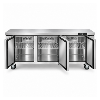 Mesa Congelación de 3 Puertas 183 cm AZERO