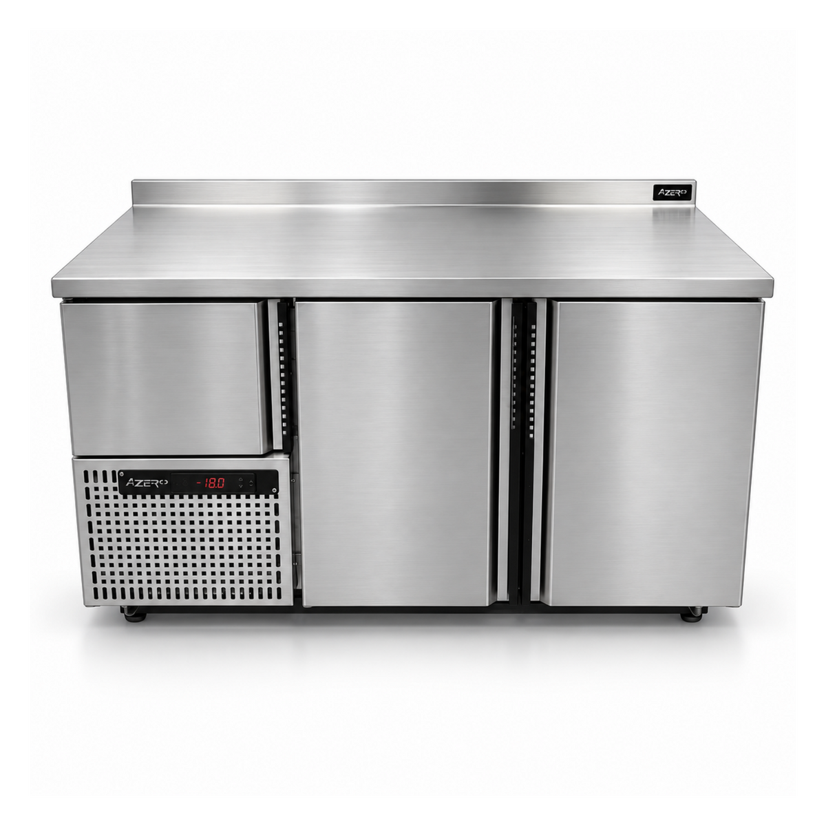 Mesa Trabajo Refrigerada 2 1/2 puertas 150 cm AZERO