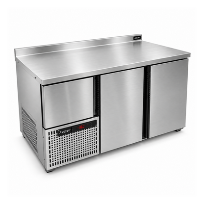 Mesa Trabajo Refrigerada 2 1/2 puertas 150 cm AZERO