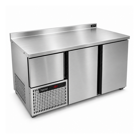 Mesa Trabajo Refrigerada 2 1/2 puertas 150 cm AZERO