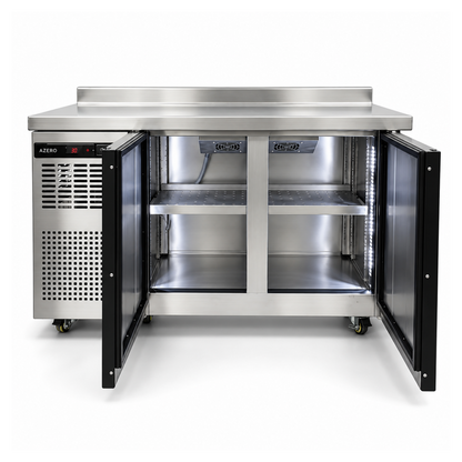 Mesa Trabajo Refrigerada 2 puertas 140 cm AZERO