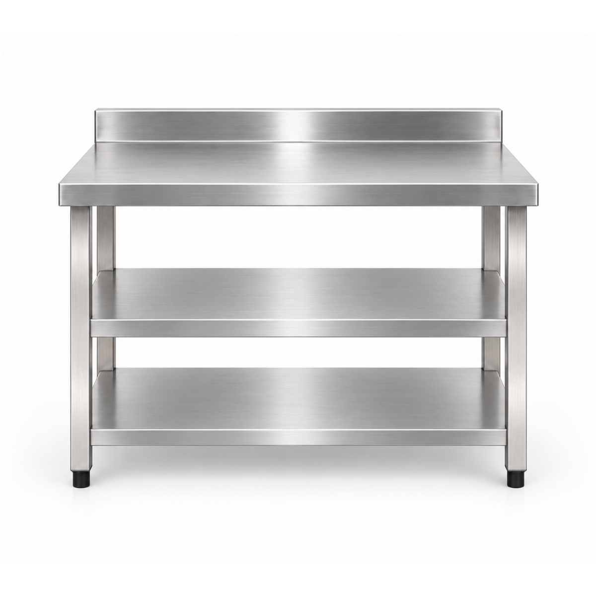 Mesa Trabajo de Pared con Piso y Entrepaño de 100 cm - Gama 600