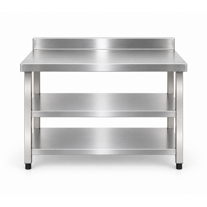 Mesa Trabajo de Pared con Piso y Entrepaño de 100 cm - Gama 600