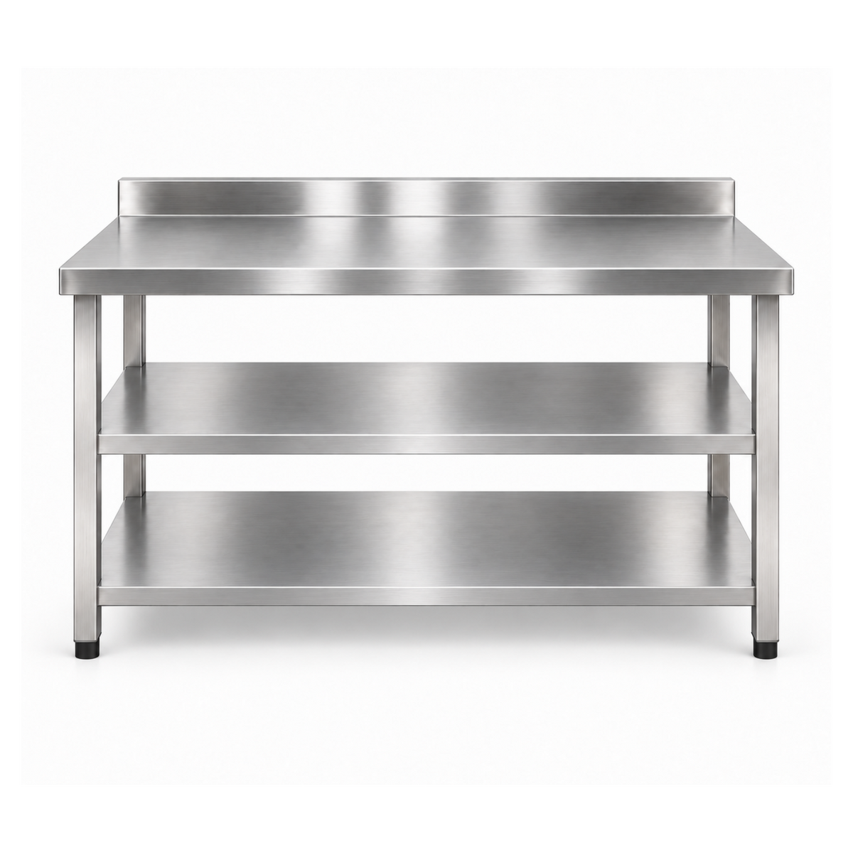 Mesa Trabajo de Pared con Piso y Entrepaño de 150 cm - Gama 600