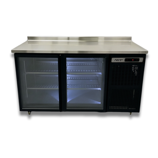 Mesa refrigerada exhibidora para bar 150 cm BLACK