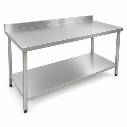 Mesa trabajo de pared con piso 200 cm - Gama 700