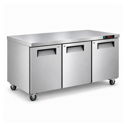 Mesa Congelación de 3 Puertas 183 cm AZERO