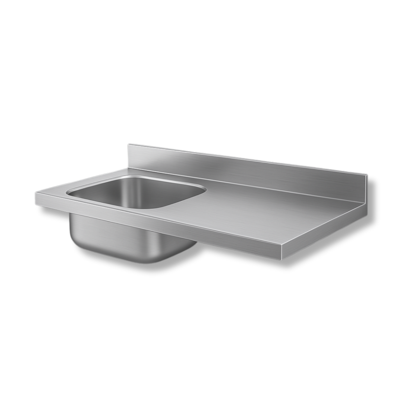Mesón de 1.00 mt con Pozuelo de 50x40 cm - Gama 600