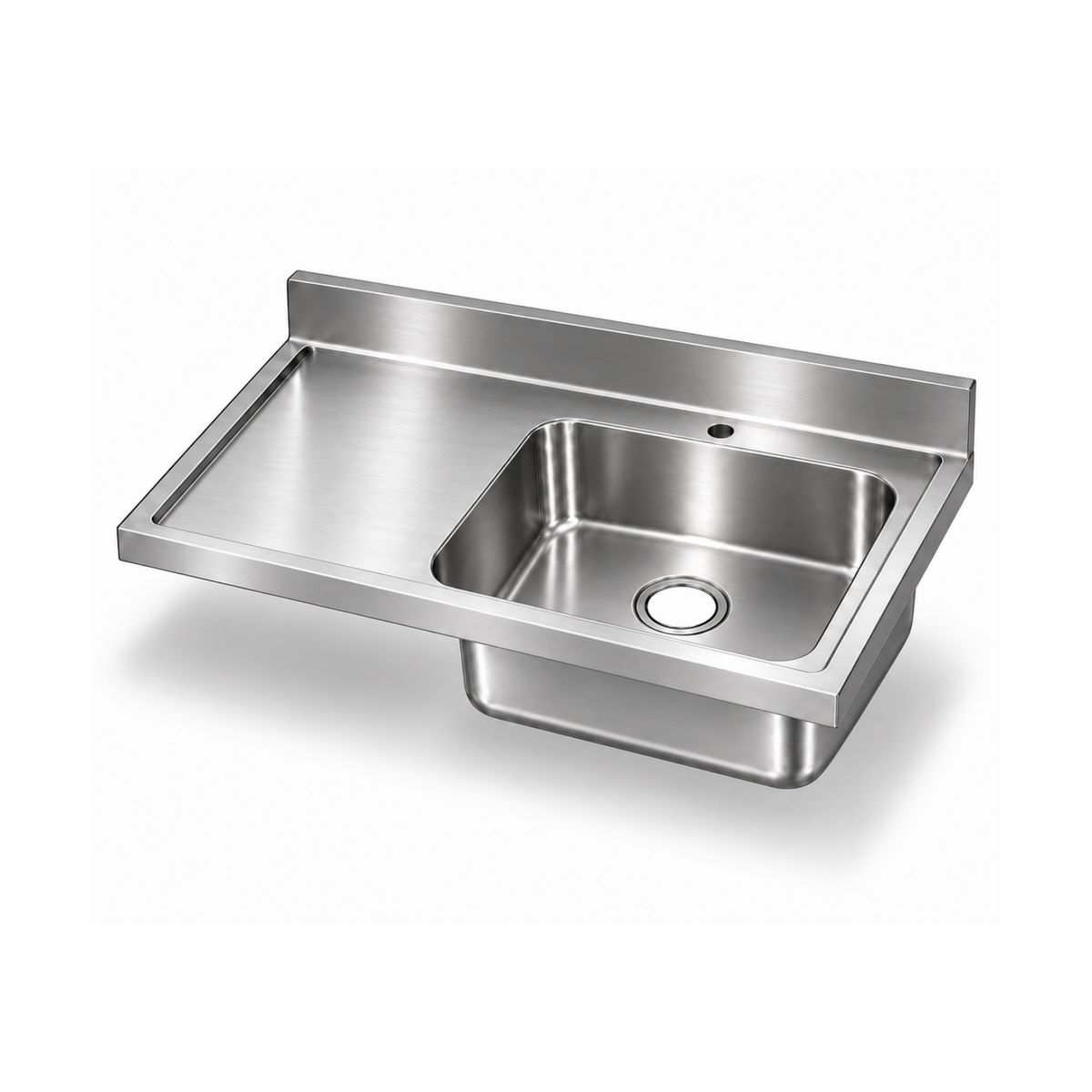 Mesón de 1.00 mt con Pozuelo de 50x40 cm - Gama 600