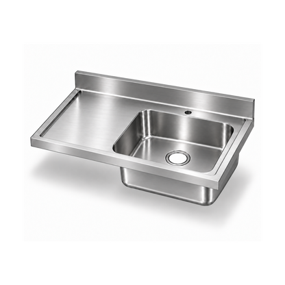 Mesón de 1.00 mt con Pozuelo de 50x40 cm - Gama 600