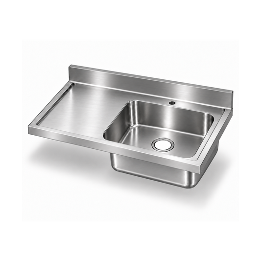 Mesón de 1.00 mt con Pozuelo de 50x40 cm - Gama 600