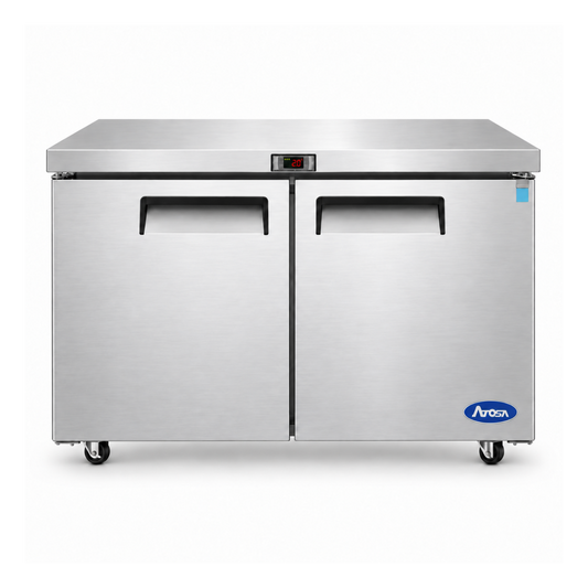 Mesón Refrigerado de 2 Puertas de 123 cm ATOSA
