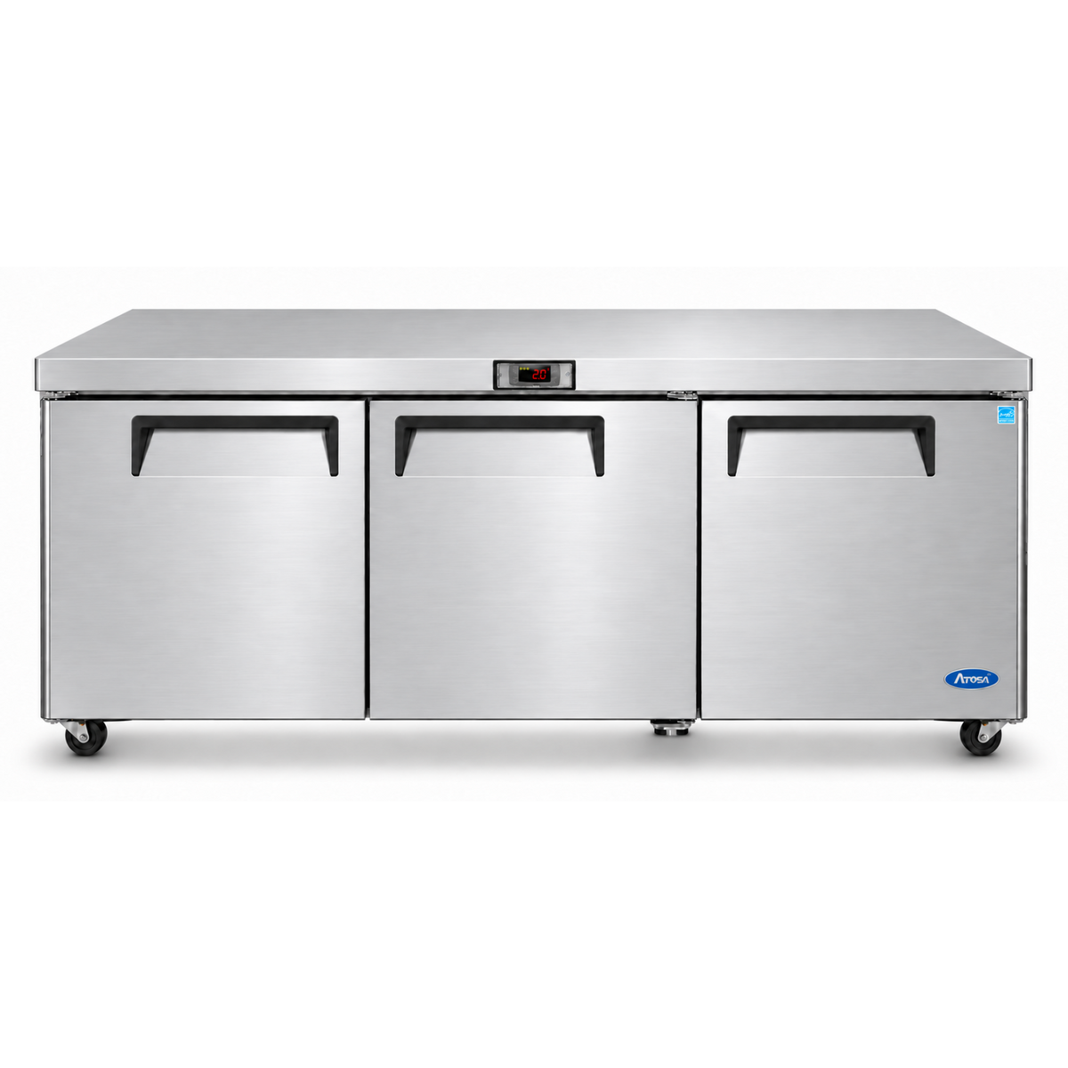 Mesón Refrigerado de 3 puertas de 185 cm ATOSA