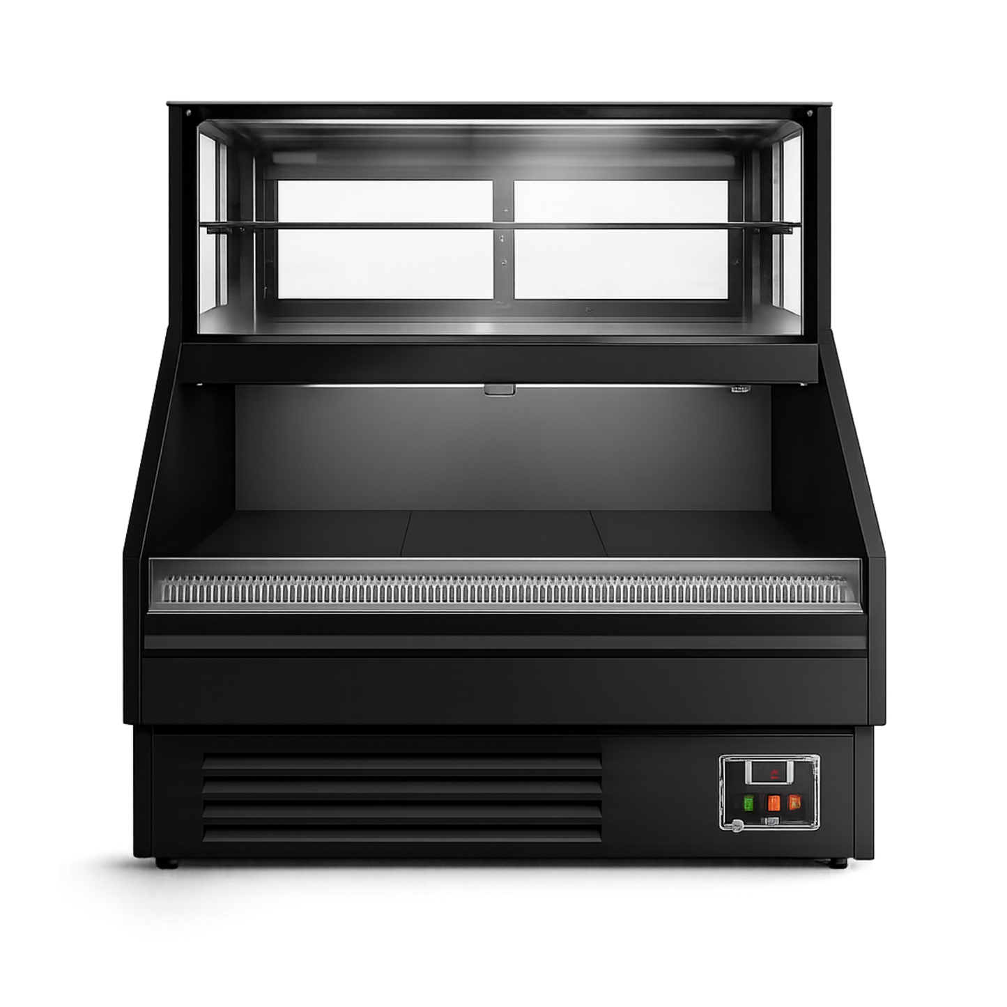 Mini Autoservicio Refrigerado con Vitrina Neutra Superior 1.20 mts. EVO BLACK