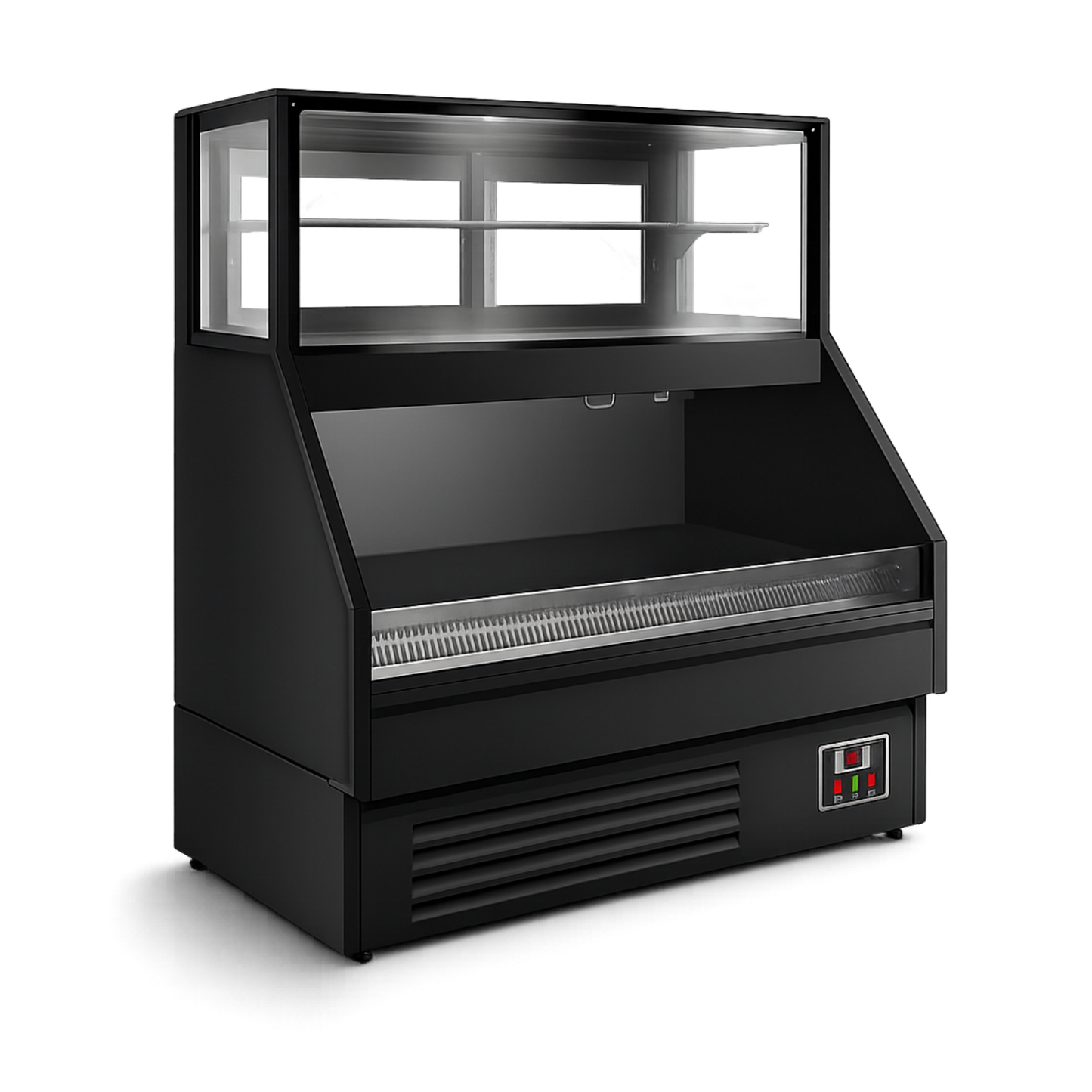 Mini Autoservicio Refrigerado con Vitrina Neutra Superior 1.20 mts. EVO BLACK