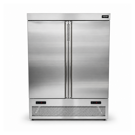 Nevera Vertical Mixta 2 puertas 1300 litros (Congelador y refrigerador)