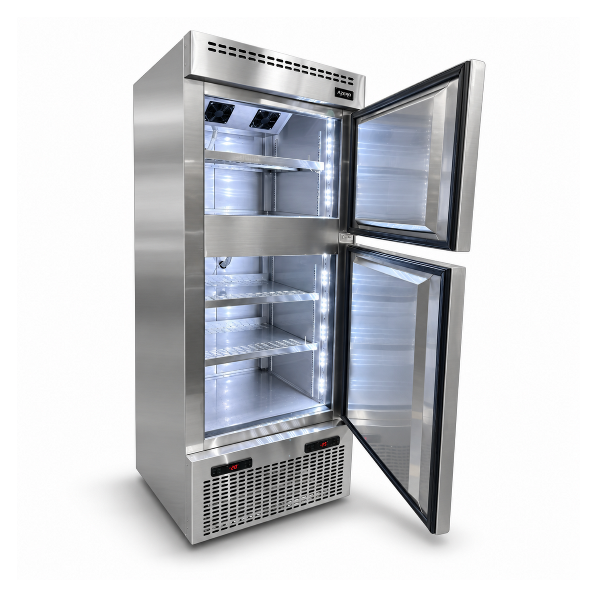 Nevera Vertical Mixta 660 litros (Congelador y Refrigerador)