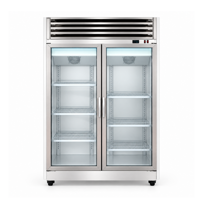 Nevera Vertical Refrigeración 1100 litros Acero Inoxidable