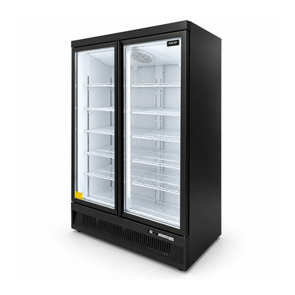 Nevera Vertical Refrigeración 1100 litros BLACK