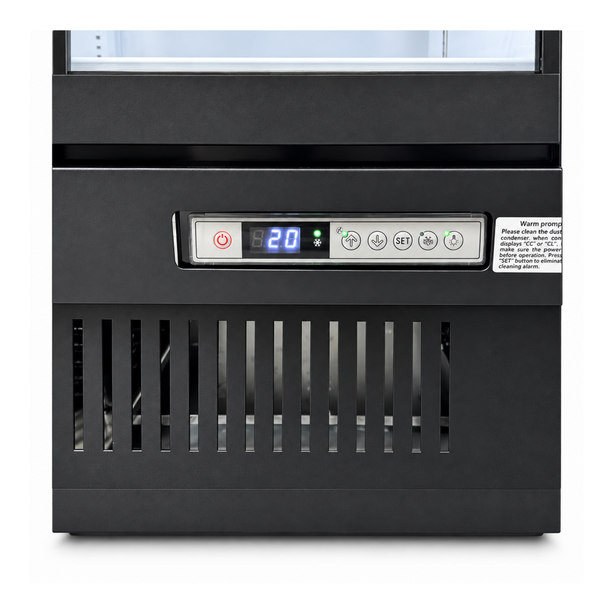 Nevera Vertical Refrigeración 1100 litros BLACK