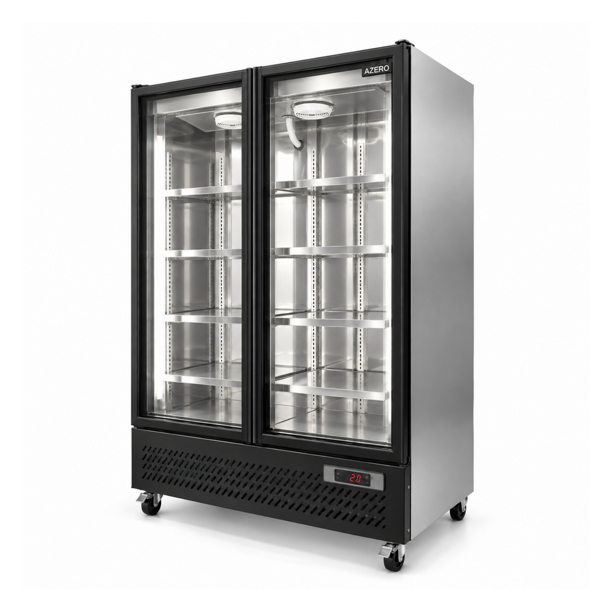Nevera Vertical Refrigeración 1100 litros Serie 600 BLACK