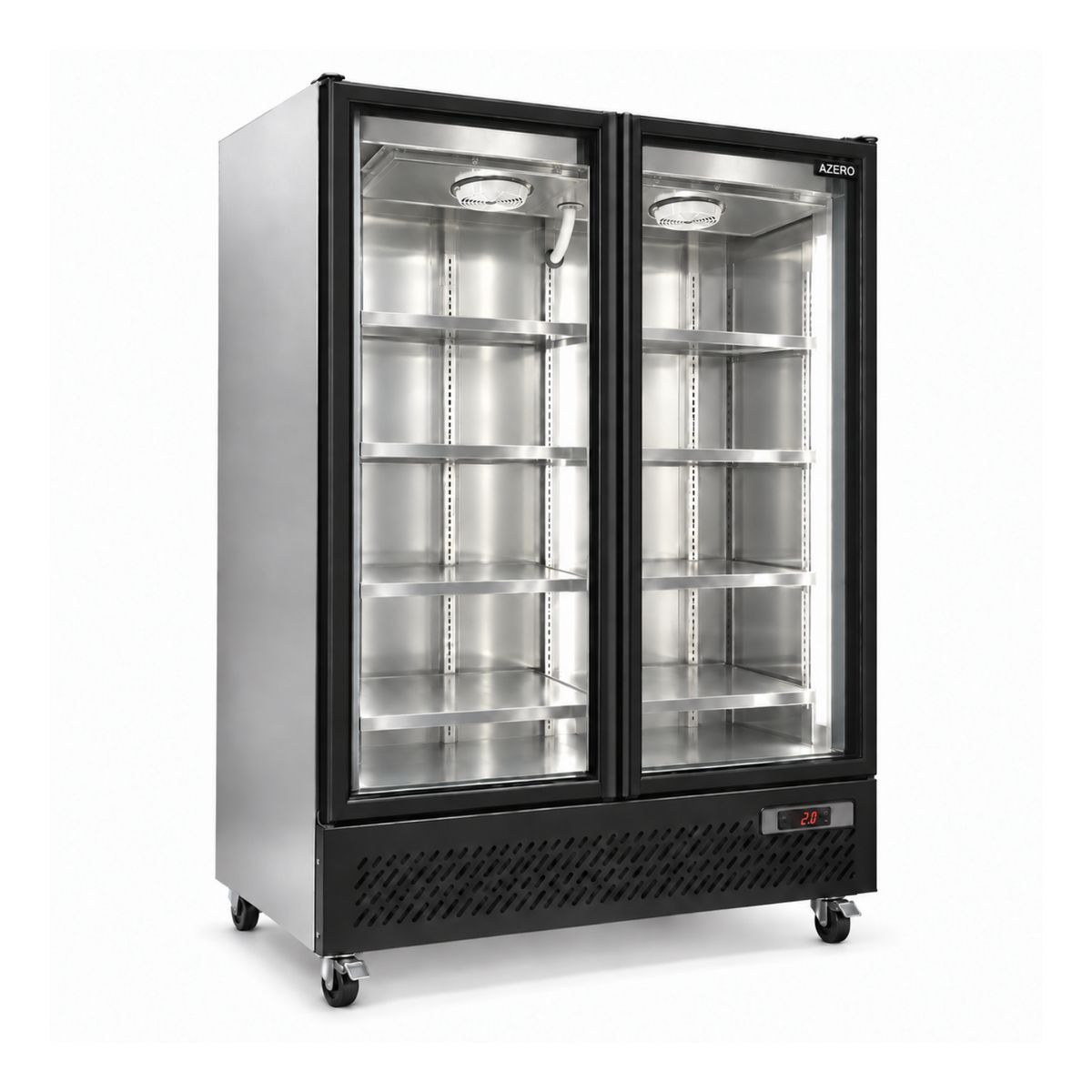 Nevera Vertical Refrigeración 1100 litros Serie 600 BLACK