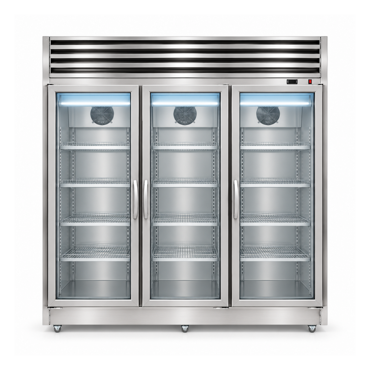 Nevera Vertical Refrigeración 1650 litros Acero Inoxidable