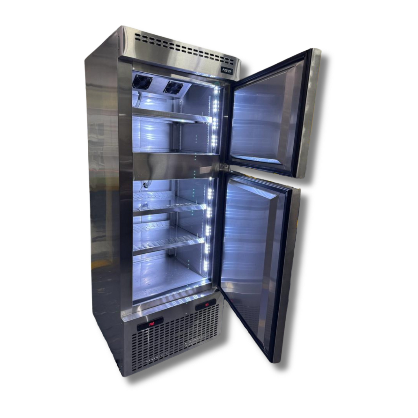 Nevera vertical mixta 660 litros (Congelador y Refrigerador)