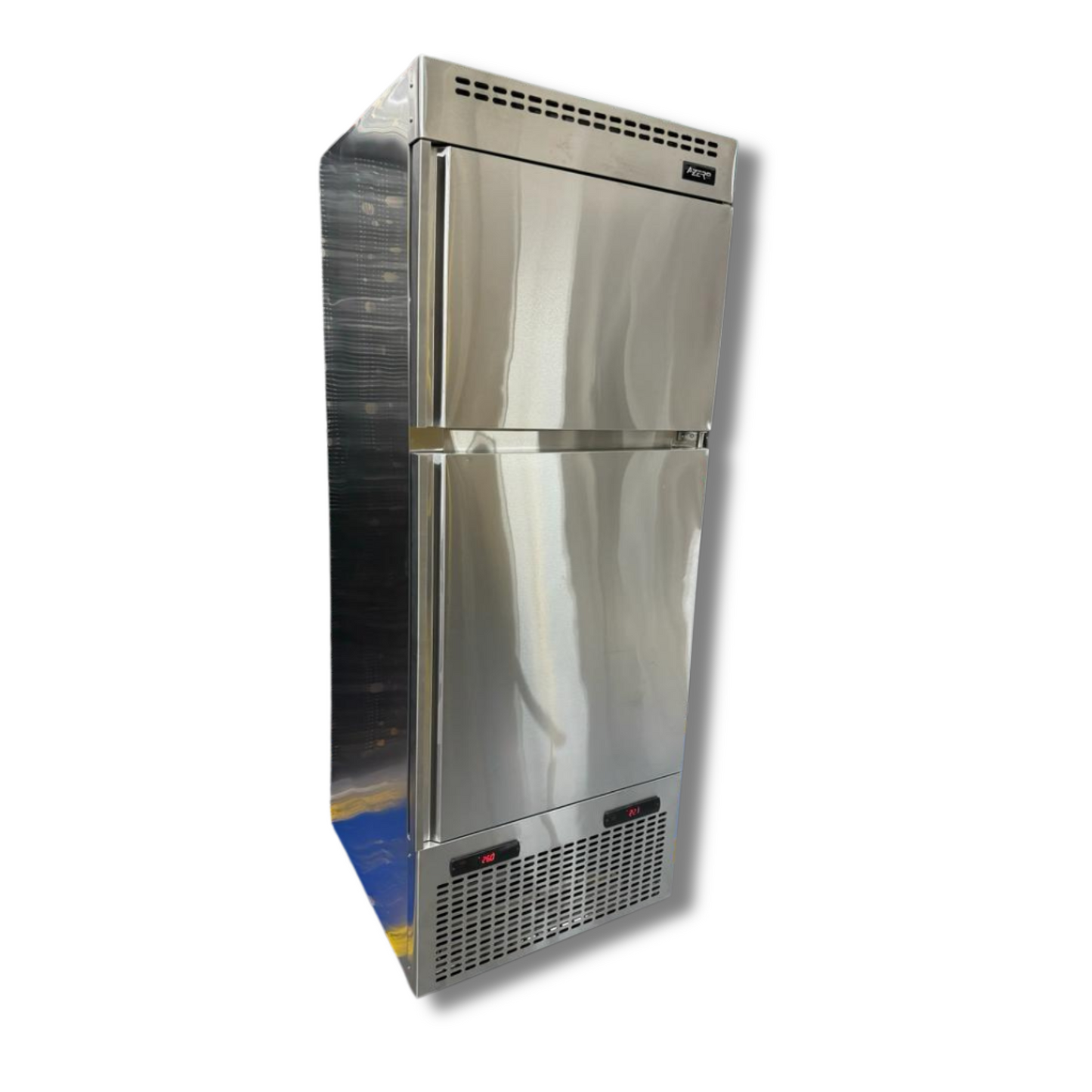 Nevera vertical mixta 660 litros (Congelador y Refrigerador)