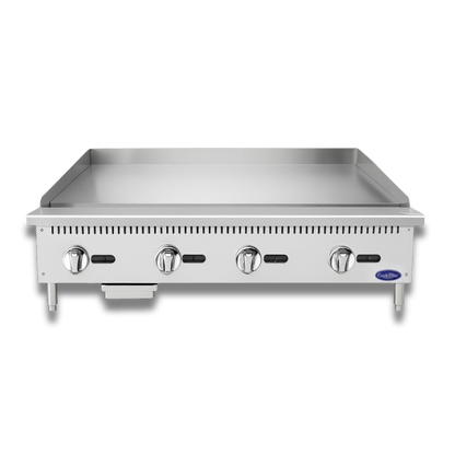 Plancha de sobreponer de 4 quemadores