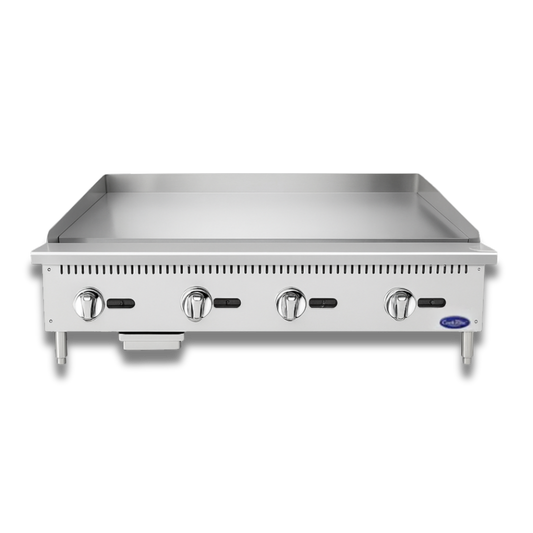 Plancha de sobreponer de 4 quemadores