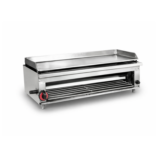 Plancha Asadora Industrial con Gratinador