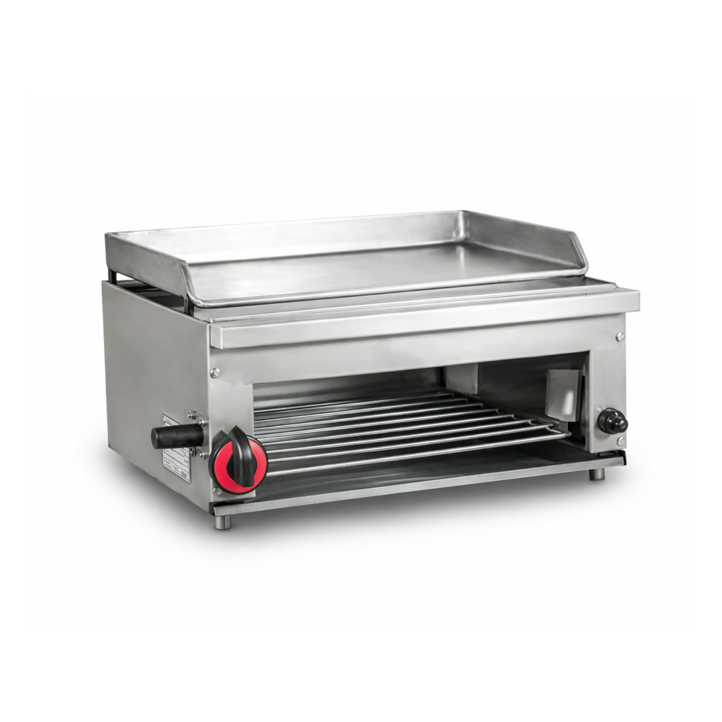 Plancha Asadora industrial Modular con Gratinador