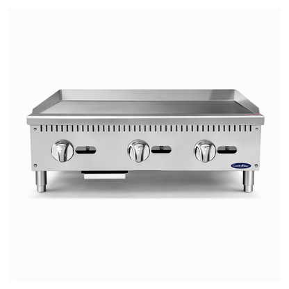 Plancha de sobreponer de 3 quemadores