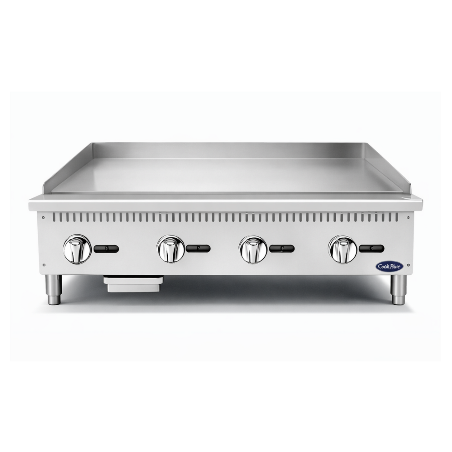 Plancha de sobreponer de 4 quemadores