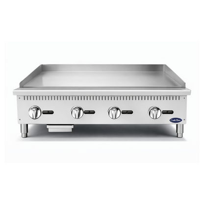 Plancha de sobreponer de 4 quemadores