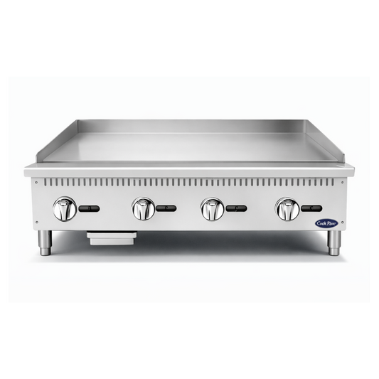 Plancha de sobreponer de 4 quemadores