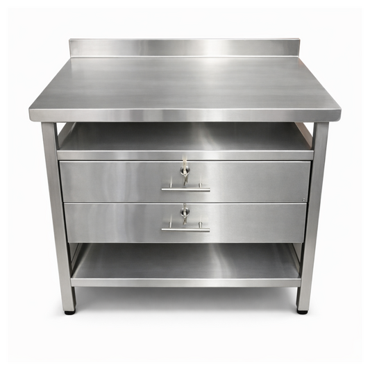 Puesto de Pago en Acero Inoxidable 600x700