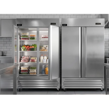 Nevera Vertical Refrigeración 2 puertas 1260 litros importada