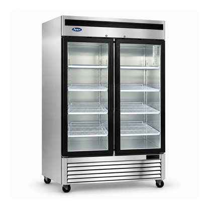 Refrigerador Vertical dos puertas de vidrio 1269 litros ATOSA
