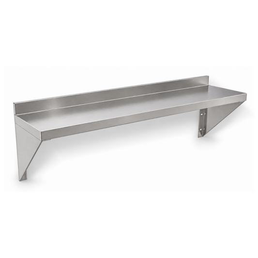 Repisa de pared en acero inoxidable AZERO