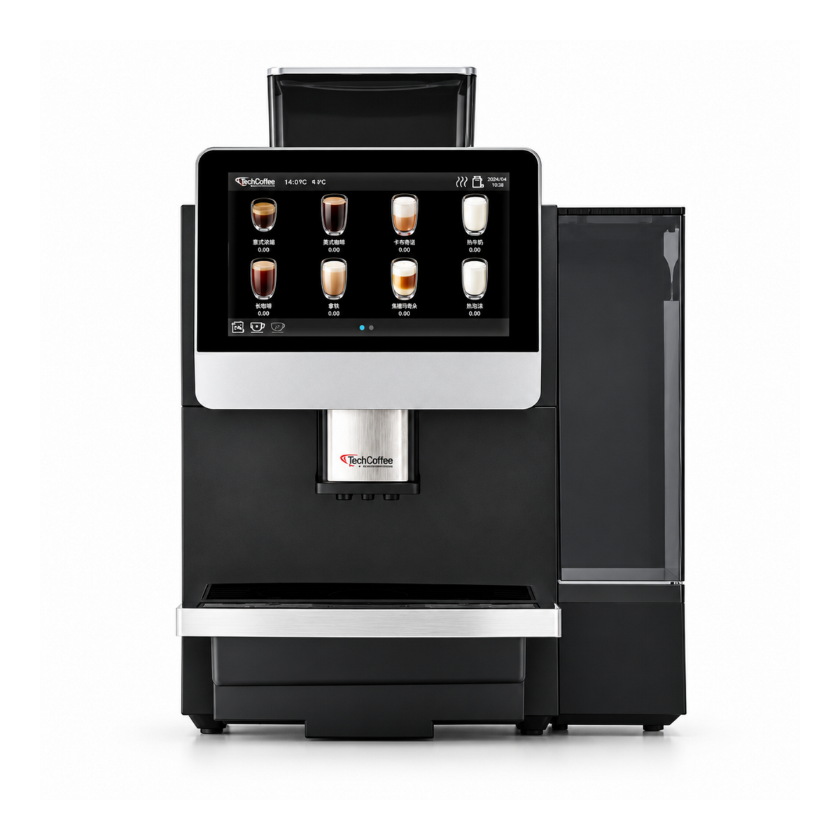 Máquina de Café Súper Automática con Pantalla Táctil Multifunción AZ-TC031 PRO
