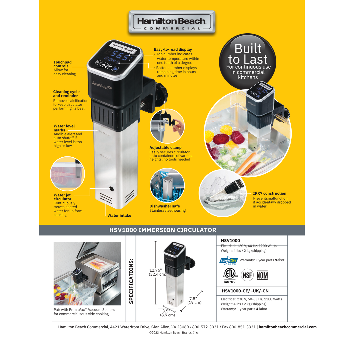 Termocirculador Sous Vide