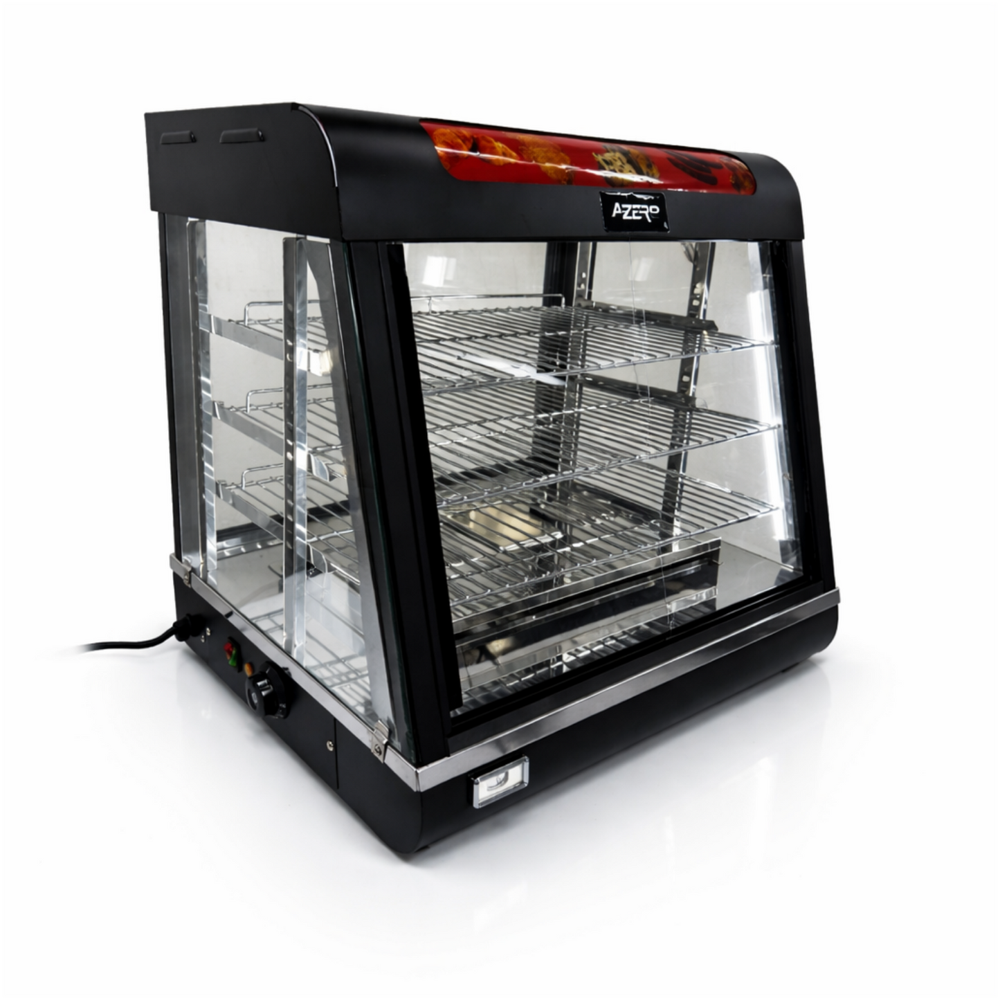 Vitrina Calentadora exhibición de alimentos de 60 cm