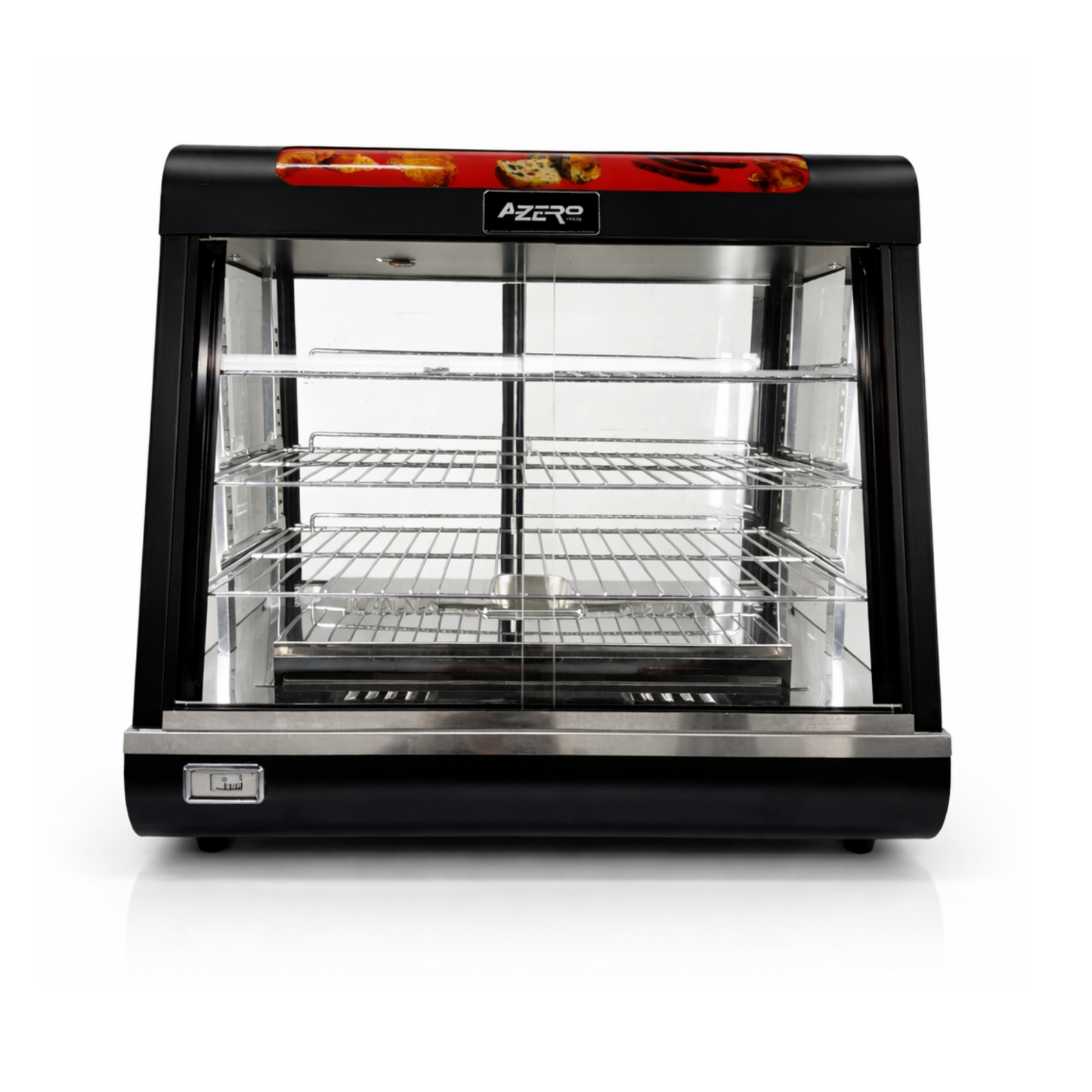 Vitrina Calentadora exhibición de alimentos de 60 cm