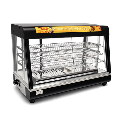 Vitrina Calentadora exhibición de alimentos de 90 cm