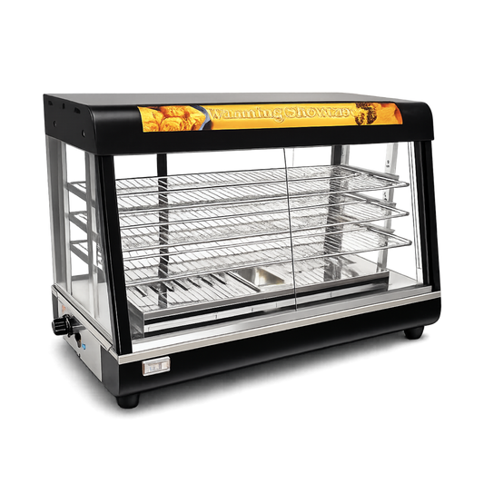 Vitrina Calentadora exhibición de alimentos de 90 cm