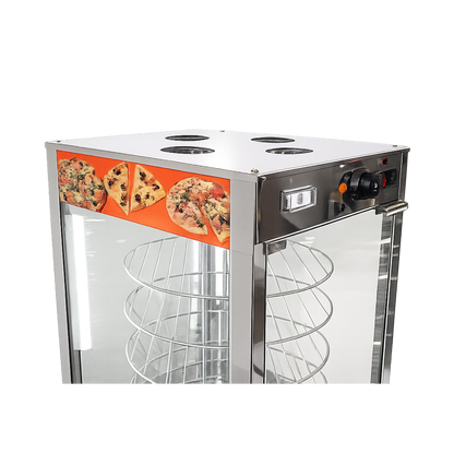 Vitrina Calentadora y Exhibidor de Pizzas