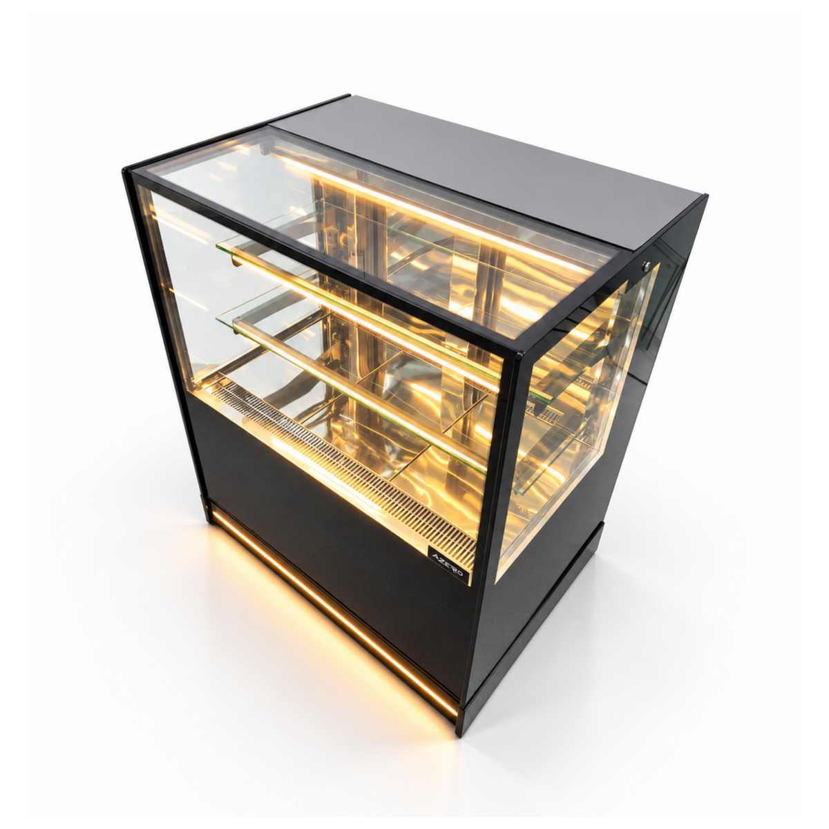 Vitrina Mantenedora Caliente de piso 80 cm. EVOLUZIONE